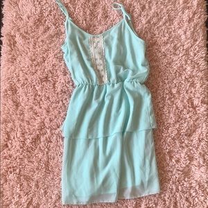 Teal Dress